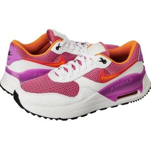 Nike Air Max SYSTM Women’s Sneakers Pink and Orange FD0285-600 Size 9